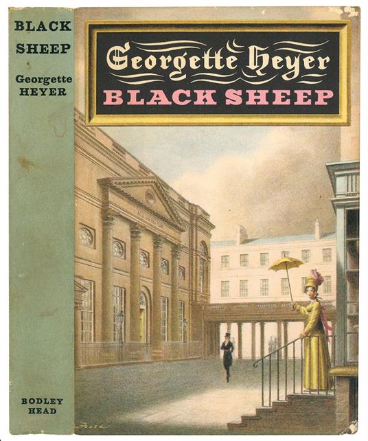 Blacck sheep - Georgette Heyer - copertina