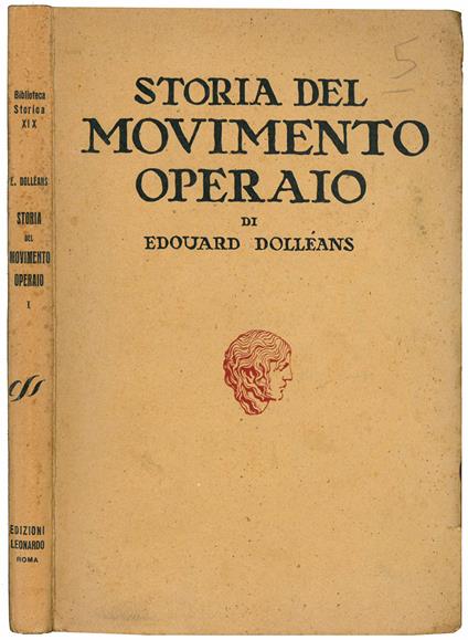 Storia del movimento operaio. I (1830 -1871) - Edouard Dolléans - copertina