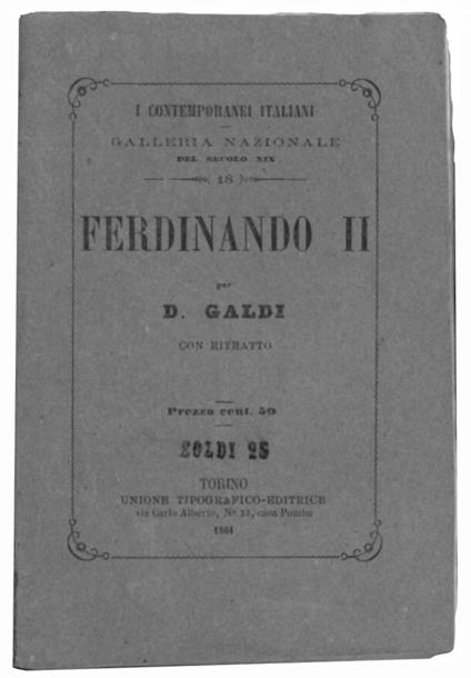 Ferdinando II - Davide Galdi - copertina