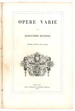 Opere varie