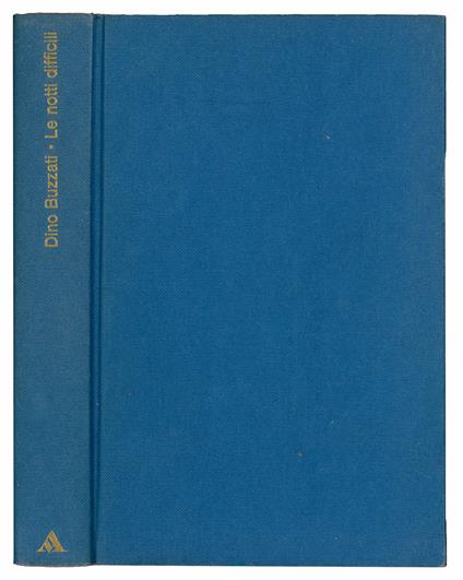 Le notti difficili - Dino Buzzati - copertina