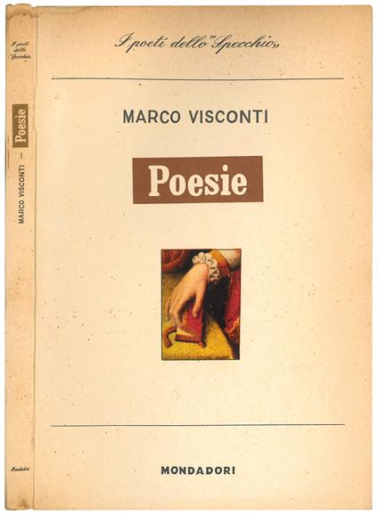 Poesie - Marco Visconti - copertina