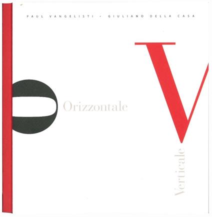 Orizzontale Verticale - Giuliano Della Casa - copertina