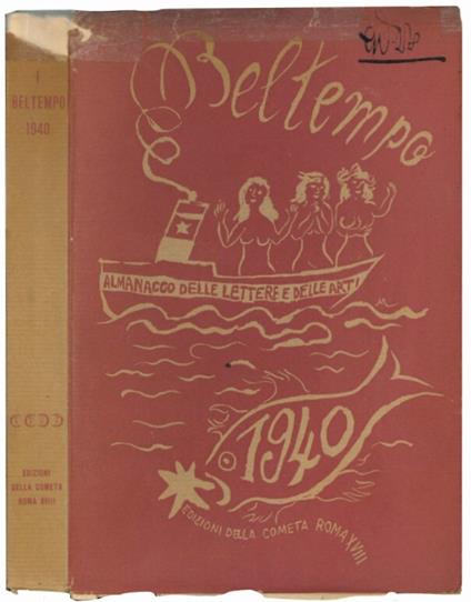 Beltempo. Almanaccio delle lettere e delle arti - Enrico Falqui - copertina