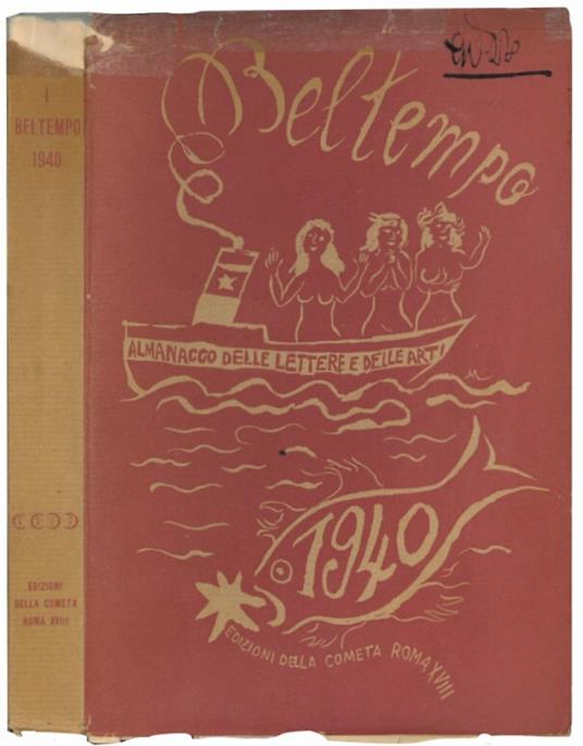 Beltempo. Almanaccio delle lettere e delle arti - Enrico Falqui - copertina
