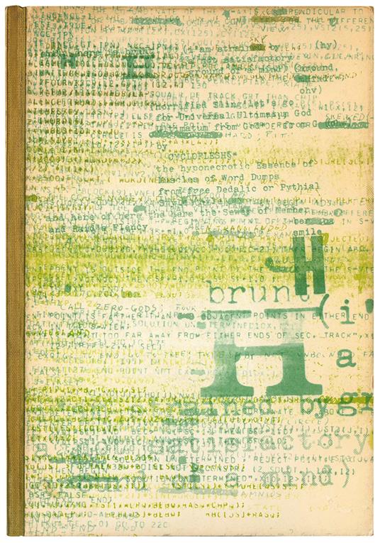 Brunt H. Options. 17 eschatological madrigals captured by a sweetromatic cybernetogaming vampire, by Villadrome - Emilio Villa - copertina