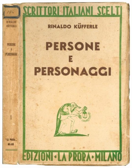 Persone e personaggi - Rinaldo Kufferle - copertina