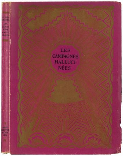 Les Campagnes hallucinées. Decoration de Georges Braun - Emile Verhaeren - copertina