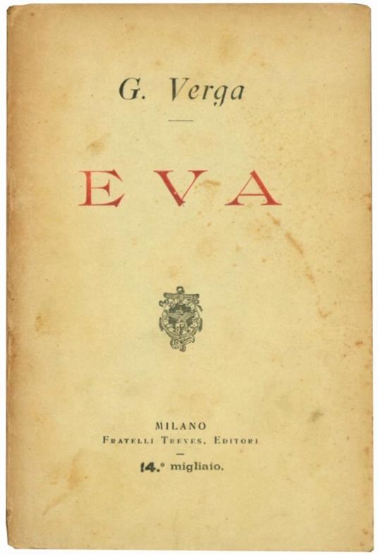 Eva - Giovanni Verga - copertina