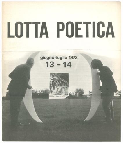 Lotta poetica 13-14 / giugno-luglio 1972 - Sarenco & De Vree Paul - copertina