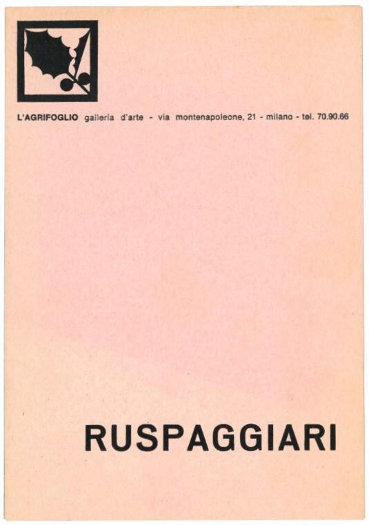 Ruspaggiari - Corrado Costa - copertina