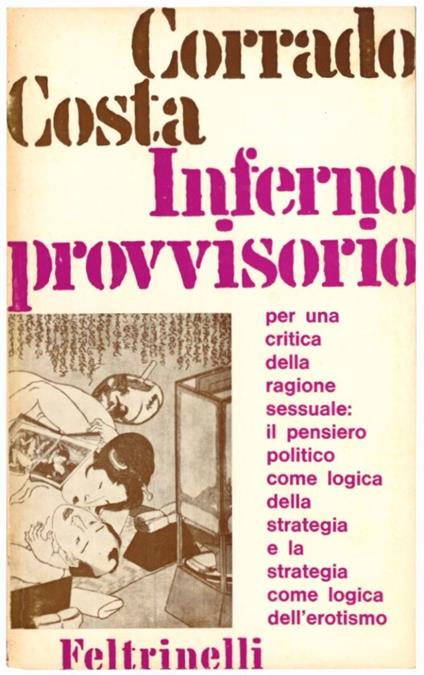 Inferno provvisorio - Corrado Costa - copertina