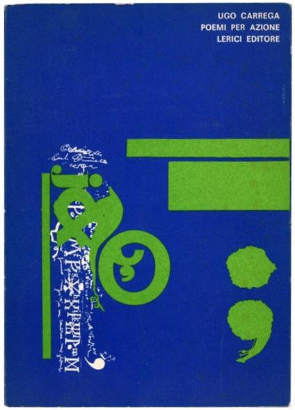 Poemi per azione - Ugo Carrega - copertina