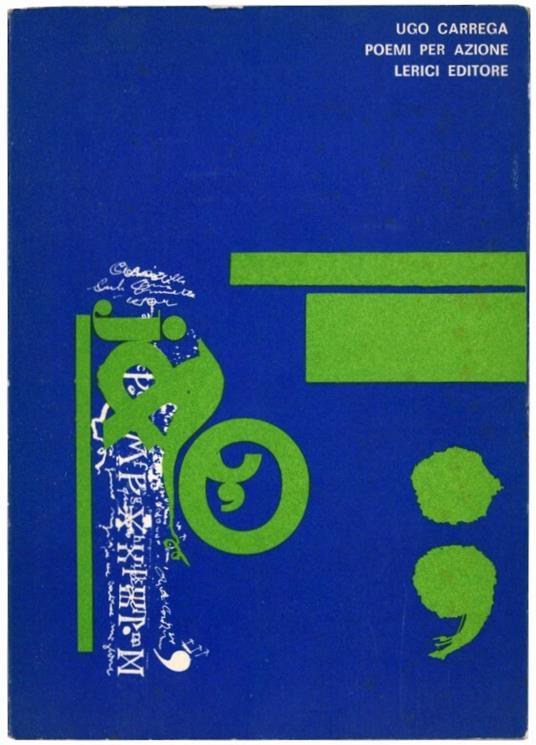 Poemi per azione - Ugo Carrega - copertina