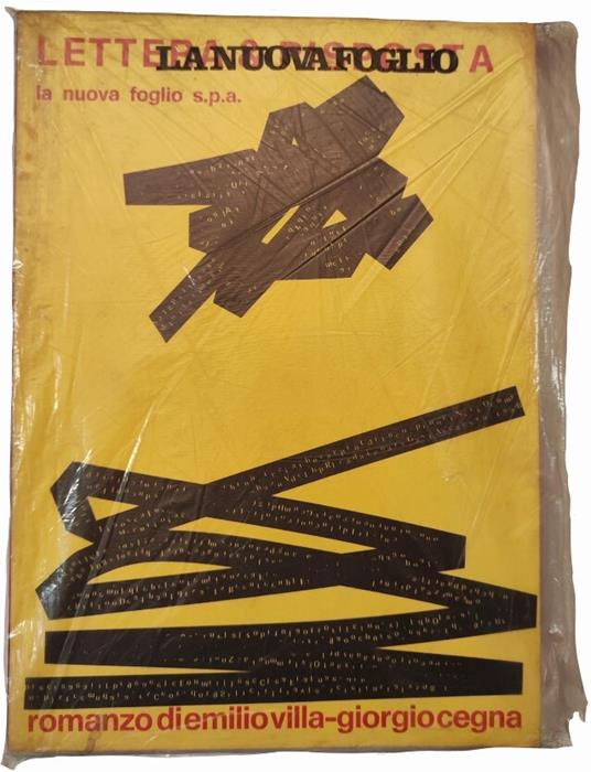 Lettera e Risposta. Romanzo di Emilio Villa - Giorgio Cegna - Emilio Villa - copertina