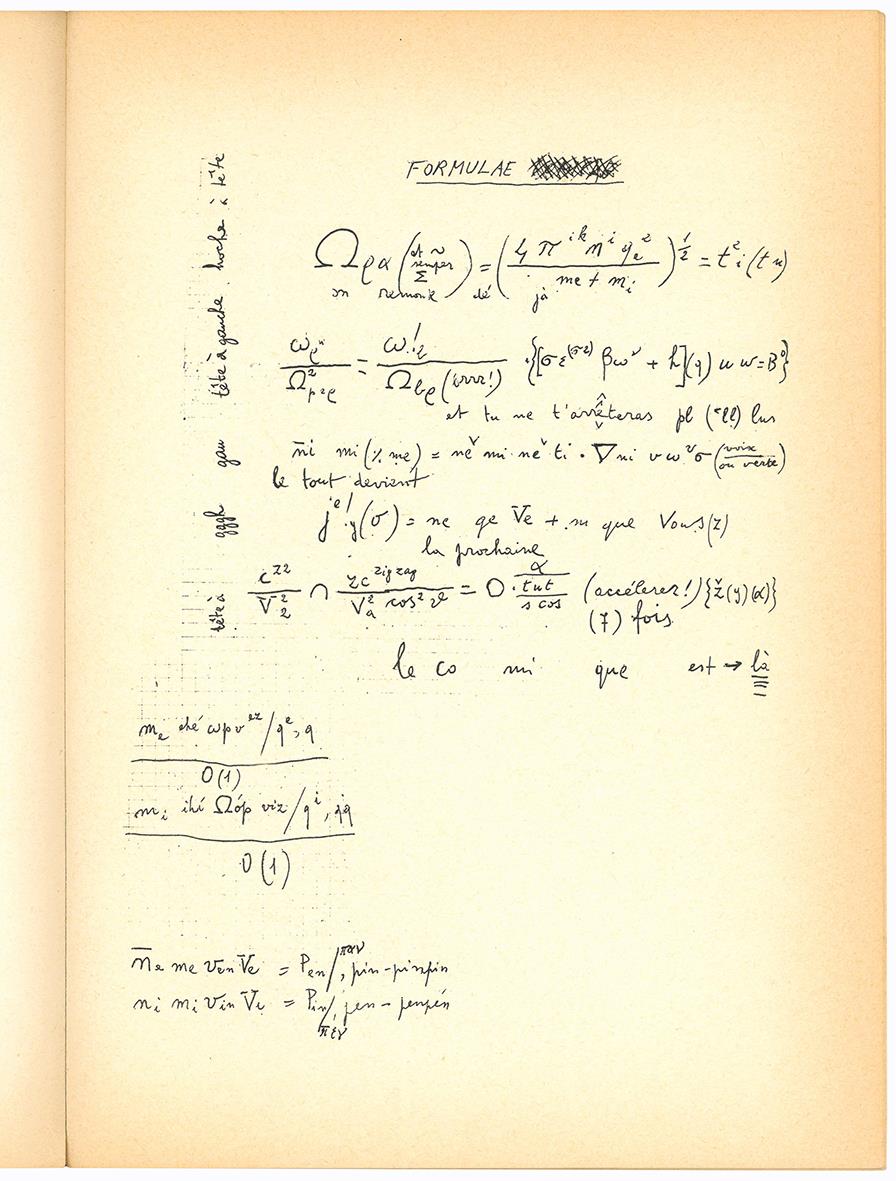 [Copertina anteriore:] Phrenodiae quinque de coitu mirabili. Emilio Villa per Corrado Costa. [Copertina posteriore:] Il Mignottauro. Corrado Costa per Emilio Villa