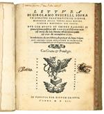 Lettura [...], sopra un sonetto dell'Illustriss. Signor Marchese della Terza alla Divina Signora Marchesa del Vasto. Ove con nuove et chiare ragioni si pruova la somma perfettione delle DONNE [...] ove ancora cade occasione di nominare alcune Gentild