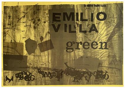 Green. An occasional magazine published and edited - Emilio Villa - copertina