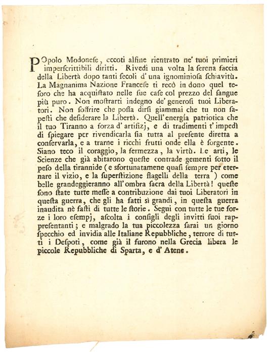 Popolo Modenese [...] - copertina