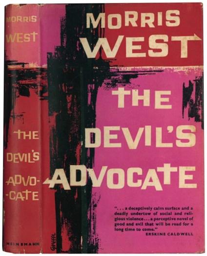 The devil's advocate - Morris West - copertina