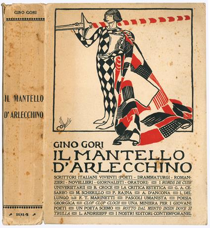 Il mantello d'Arlecchino - Gino Gori - copertina