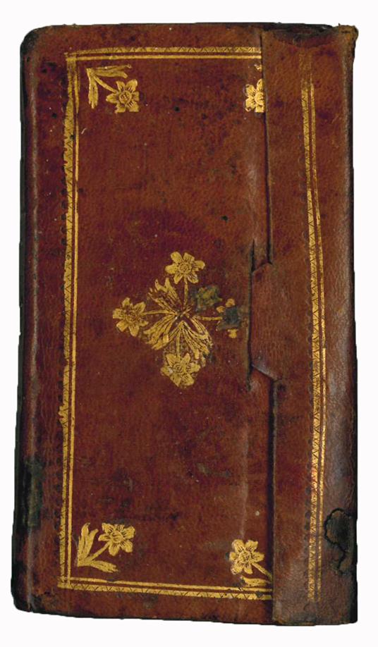 per l'anno bisestile 1780 colla descrizione degli ecclissi, arrivo e partenza delle lettere, tavole italiane della mezza notte ec. ed altre del levare, e tramontare del Sole all'uso ultramontano. Orazione delle 40 ore nascita e morte de' principi più - Almanacco Genovese - copertina