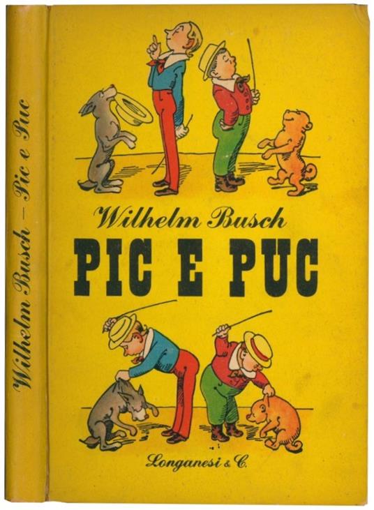 Pic e Puc - Wilhelm Busch - copertina