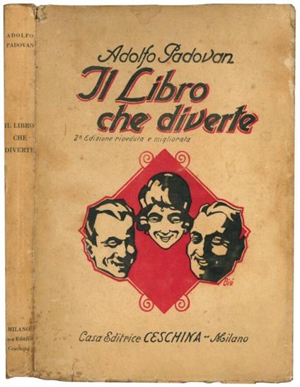 Il libro che diverte - Adolfo Padovan - copertina