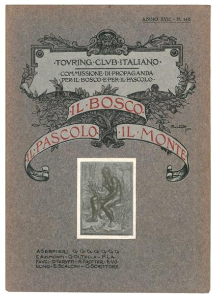 Il bosco, il pascolo, il monte - A. Serpieri - copertina
