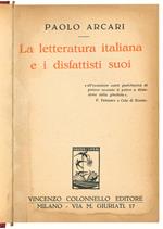 La letteratura italiana e i disfattisti suoi