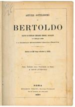 Astuzie sottilissime di Bertoldo