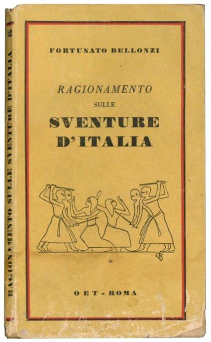 Ragionamento sulle sventure d'Italia - Fortunato Bellonzi - copertina