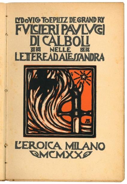Fulcieri Paulucci di Càlboli nelle lettere ad Alessandra - Ludovico Toeplitz - copertina