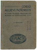 Corso allievi motoristi: Nozioni teoriche-pratiche sui motori ad esplosione