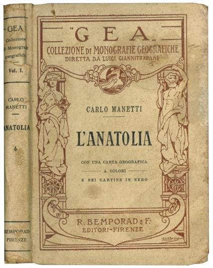 L' Anatolia - Carlo Manetti - copertina
