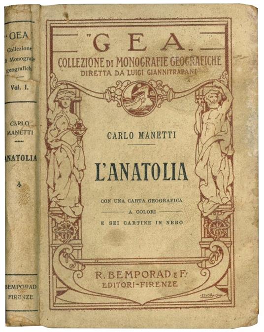 L' Anatolia - Carlo Manetti - copertina
