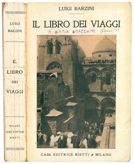 Il libro dei viaggi - Luigi Barzini - copertina