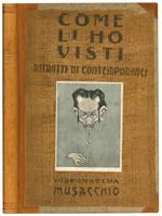 Come li ho visti: ritratti di contemporanei