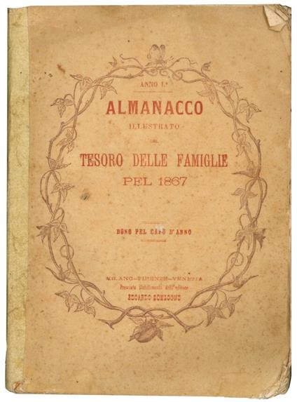 Almanacco illustrato del tesoro delle famiglie - Almanacco Illustrato Del Tesoro Delle Famiglie - copertina