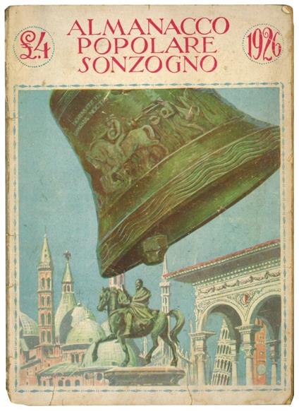 Almanacco popolare Sonzogno - Almanacco Popolare Sonzogno - copertina