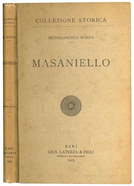 Masaniello - Michelangelo Schipa - copertina