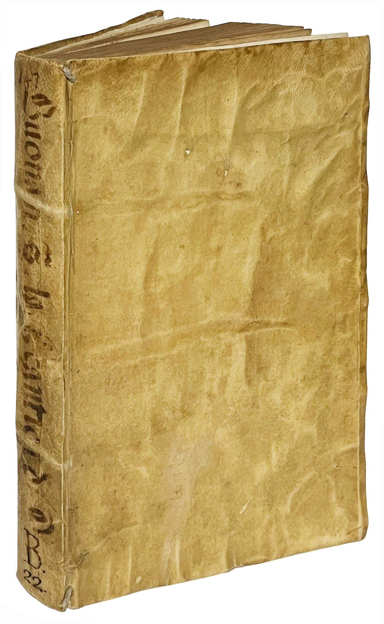 Discorso di Vincentzio [sic] Buonanni, sopra la prima cantica del divinissimo Theologo Dante d'Alighieri del Bello nobilissimo Fiorentino, intitolata Commedia