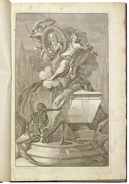 Funerali di Giacomo III. Re della Gran Brettagna celebrati per ordine di Nostro Signore Papa Clemente XIII. L'anno MDCCLXVI - copertina