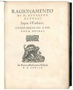 Ragionamento di M. Giuseppe Betussi sopra il Cathaio luogo dello Ill. S. Pio Enea Obizzi