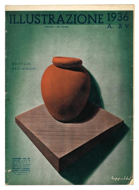 Illustrazione toscana e dell'Etruria. 1936 - copertina