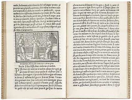 Proverbi di M. Antonio Cornazano in Facetie: ristampati di nuovo: con tre altri Proverbi aggiunti: & dui Dialoghi nuovi in disputa: cose sententiose & di piacere historiati. M.D.XXVI - copertina