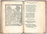 Stanze di Messer Angelo Politiano comintiate per la Giostra del Magnifico Giuliano di Piero de Medici. Colophon: Stampate nella inclita Città di Venetia per Nicolo d'Aristotele detto Zopino nel Anno M.D.XXXVII. del mese di Febraro