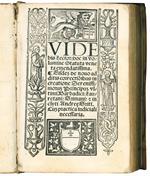 Videbis lector: hoc in volumine Statuta veneta emendatissima. Eisdem de novo additis correctionibus in creatione Serenissimorum Principum ultimi Barbadici: Lauretani: Grimani: & inclyti Andreae Griti. Cum practica iudiciali necessaria