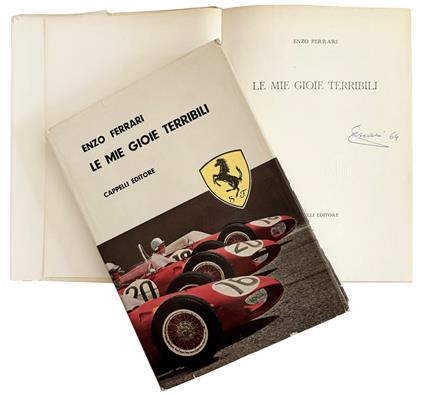 Le mie gioie terribili - Enzo Ferrari - copertina