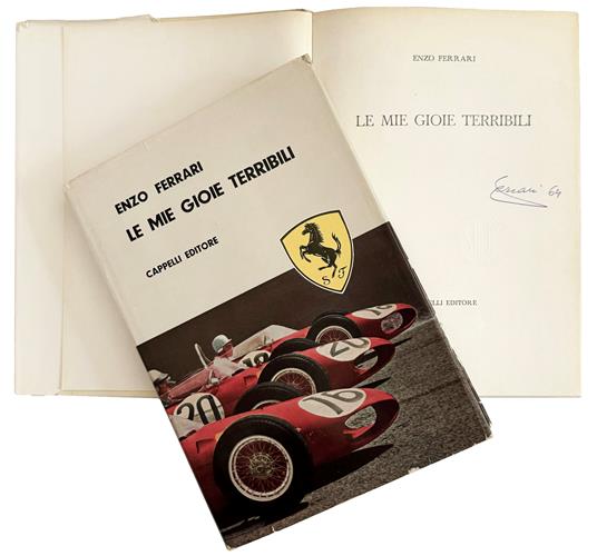 Le mie gioie terribili - Enzo Ferrari - copertina